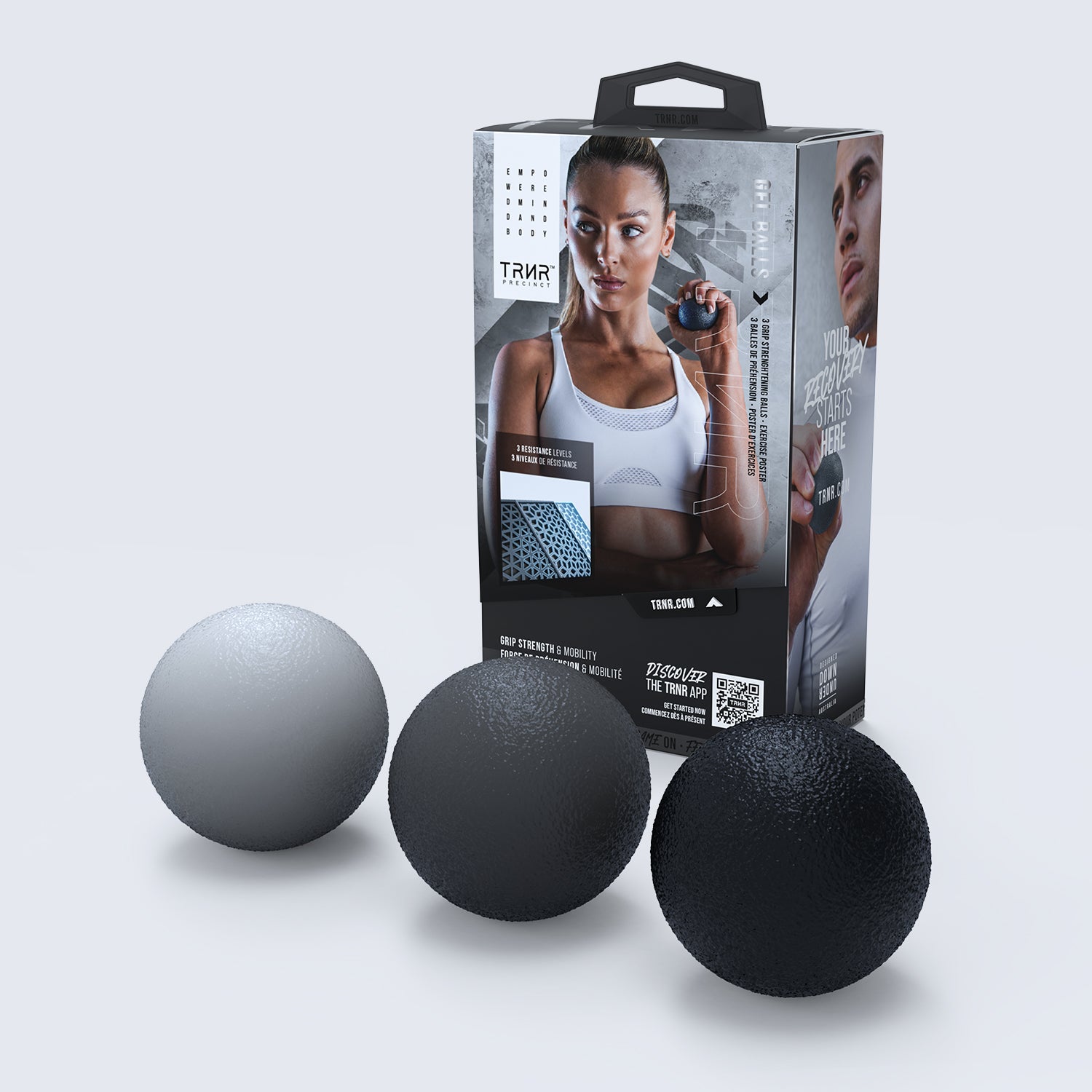 Gel Balls  3 GRIP STRENGHTENING BALLS